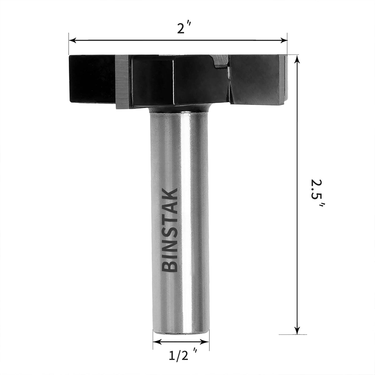 Binstak gift router collet reduction sleeve included in packaging