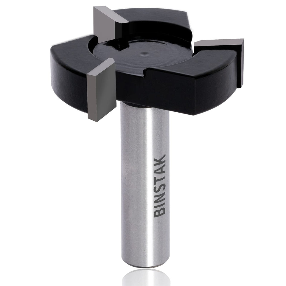 BinStak spoilboard surfacing bit for precise flattening and clean edges.