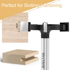 Binstak teflon coating reduces resin buildup for easier cleaning.