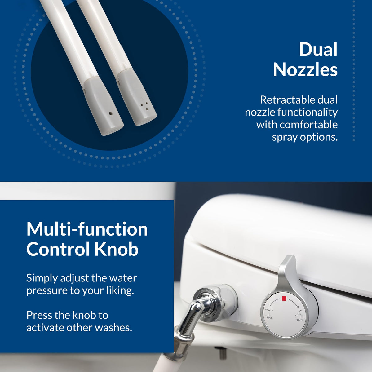 Bio Bidet BB550 easy DIY installation, no plumber needed