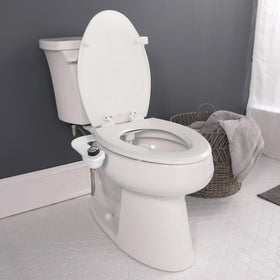  Bio Bidet SlimEdge bathroom setup promotes fresher routine