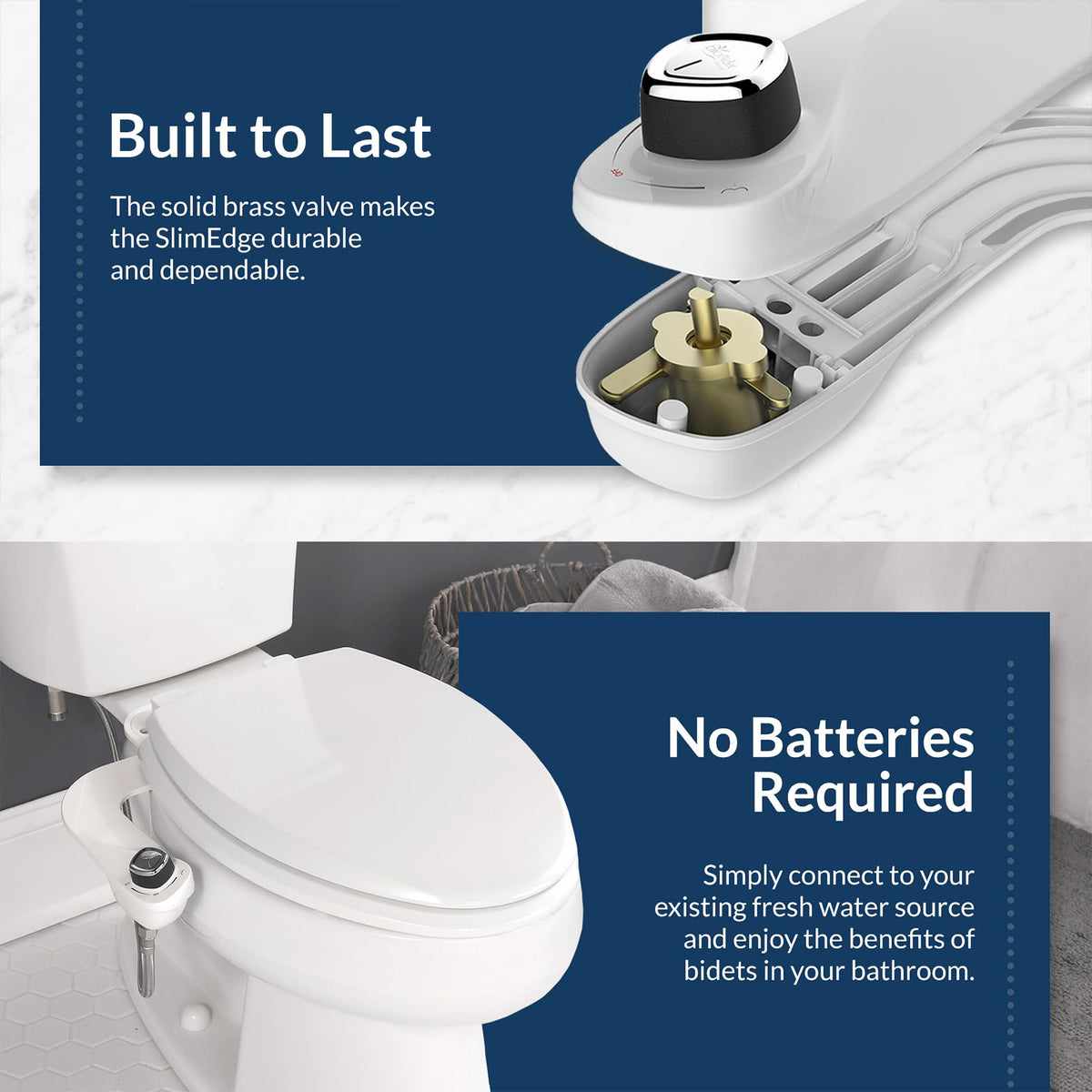  Bio Bidet SlimEdge removable unit is renter-friendly