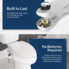  Bio Bidet SlimEdge removable unit is renter-friendly