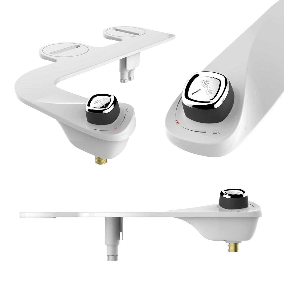Bio Bidet Slim Edge ultra-slim profile fits under your toilet seat