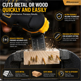 Bionso cooler cuts with heat-resistant coating for smoother operation