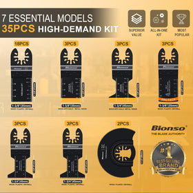 Bionso universal-fit blades enabling tool compatibility.
