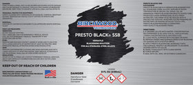 Birchwood Presto Black SSB swab method applying even patina