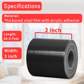 Birllaid insulation tape around air conditioner gaps improves airflow and energy efficiency