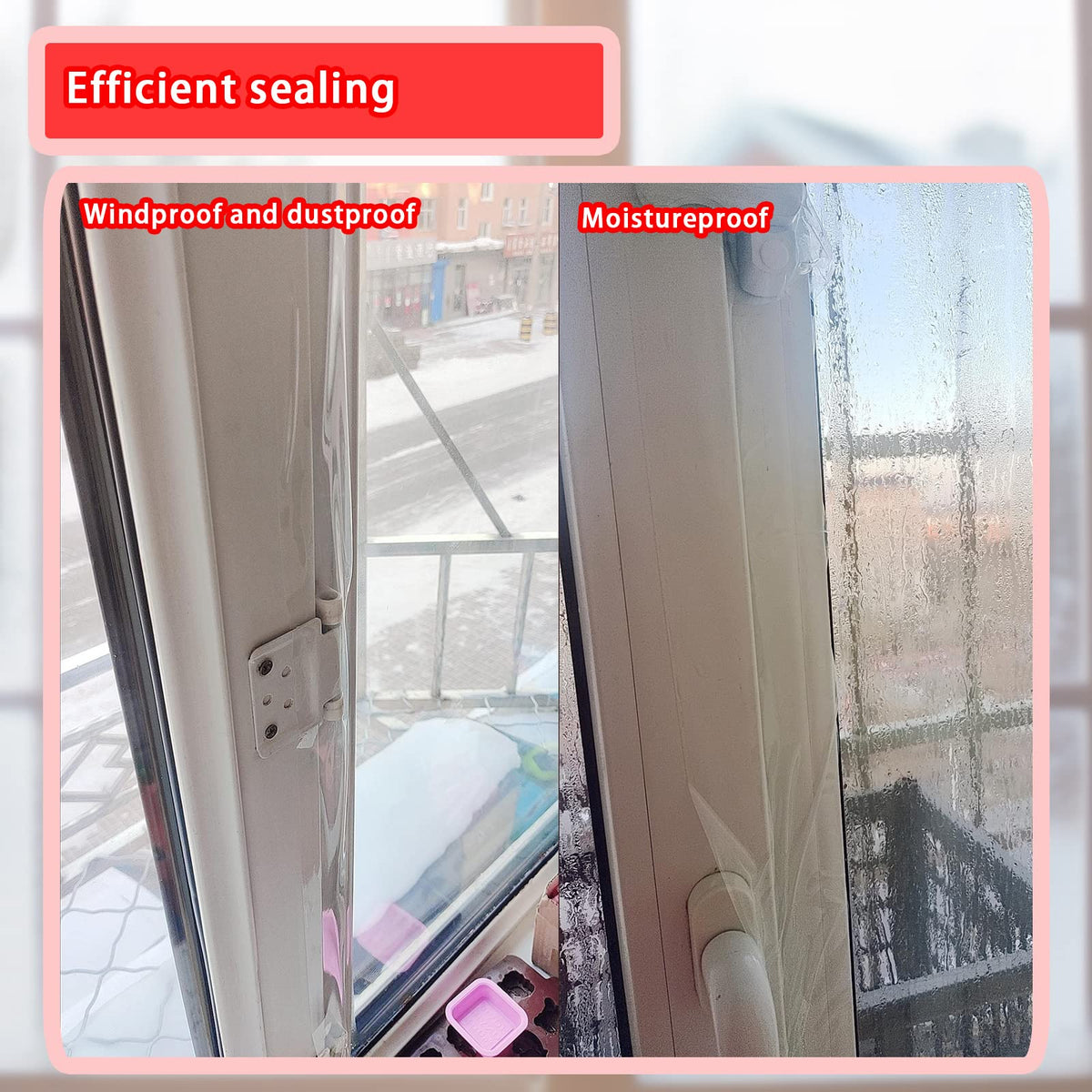 Birllaid window seal showcases strong tensile strength for edge sealing.