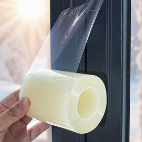 Birllaid Window Sealing Tape 3in-99ft clear seals drafts for energy efficiency.