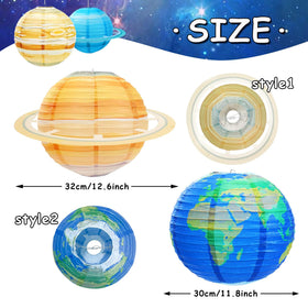 Bisanzoya Earth lantern as an immersive planetary centerpiece for classrooms