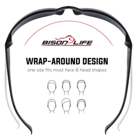 BISON LIFE lightweight glasses stay comfortable during long shifts
