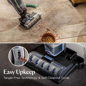 Bissell CrossWave Edge cordless multi-surface action handles floors and rugs.
