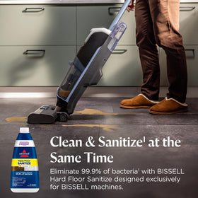 Bissell CrossWave Edge cordless design enables quick room to room cleaning