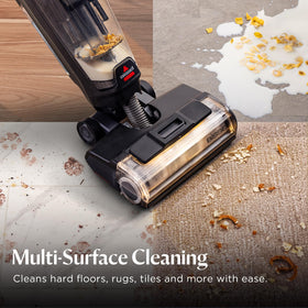 Bissell CrossWave HydroScrub 45 minute runtime on cleanable surfaces