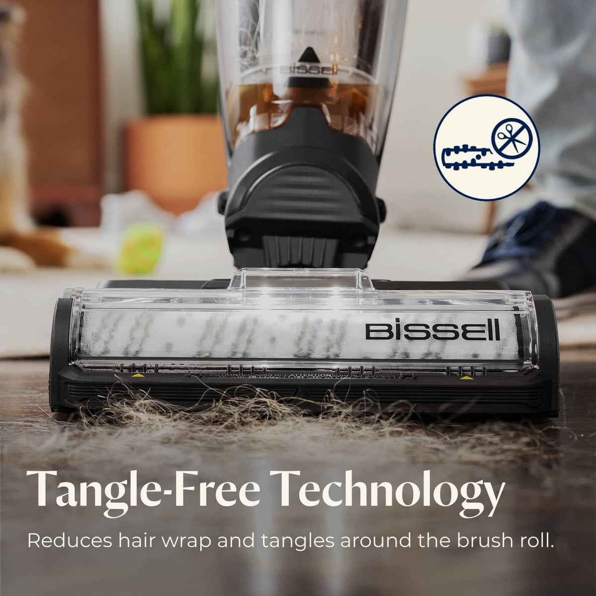 Bissell CrossWave HydroSteam multi-surface-versatility cleans multiple surfaces with steam