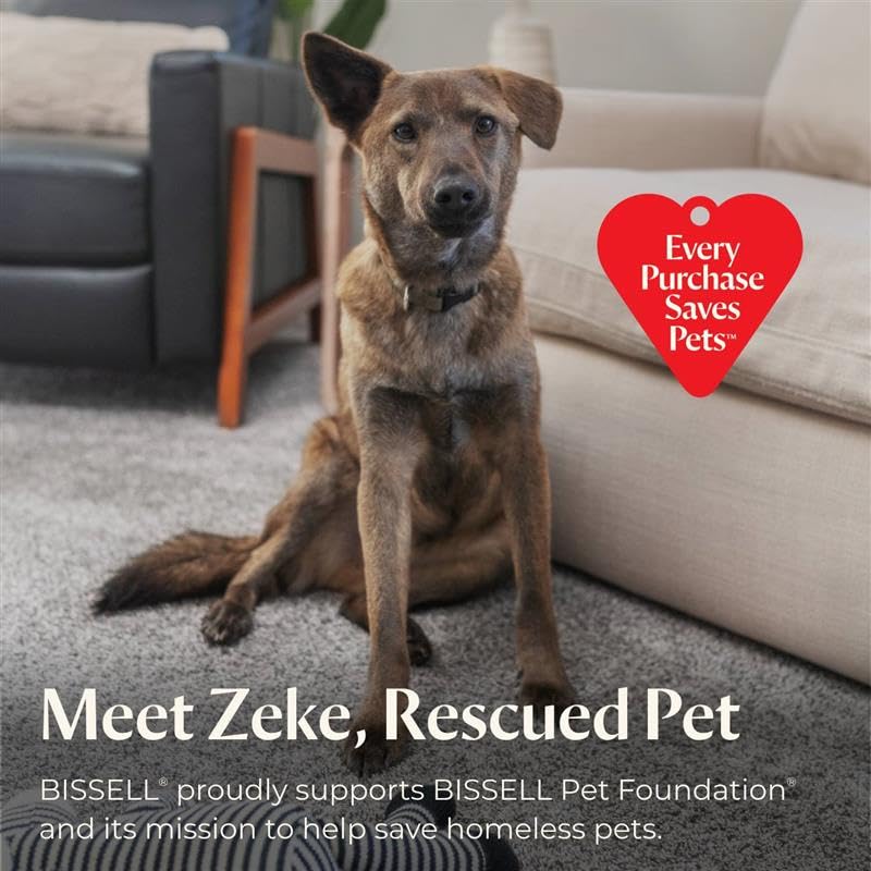 Bissell CrossWave HydroSteam pet-foundation-support highlights brand mission