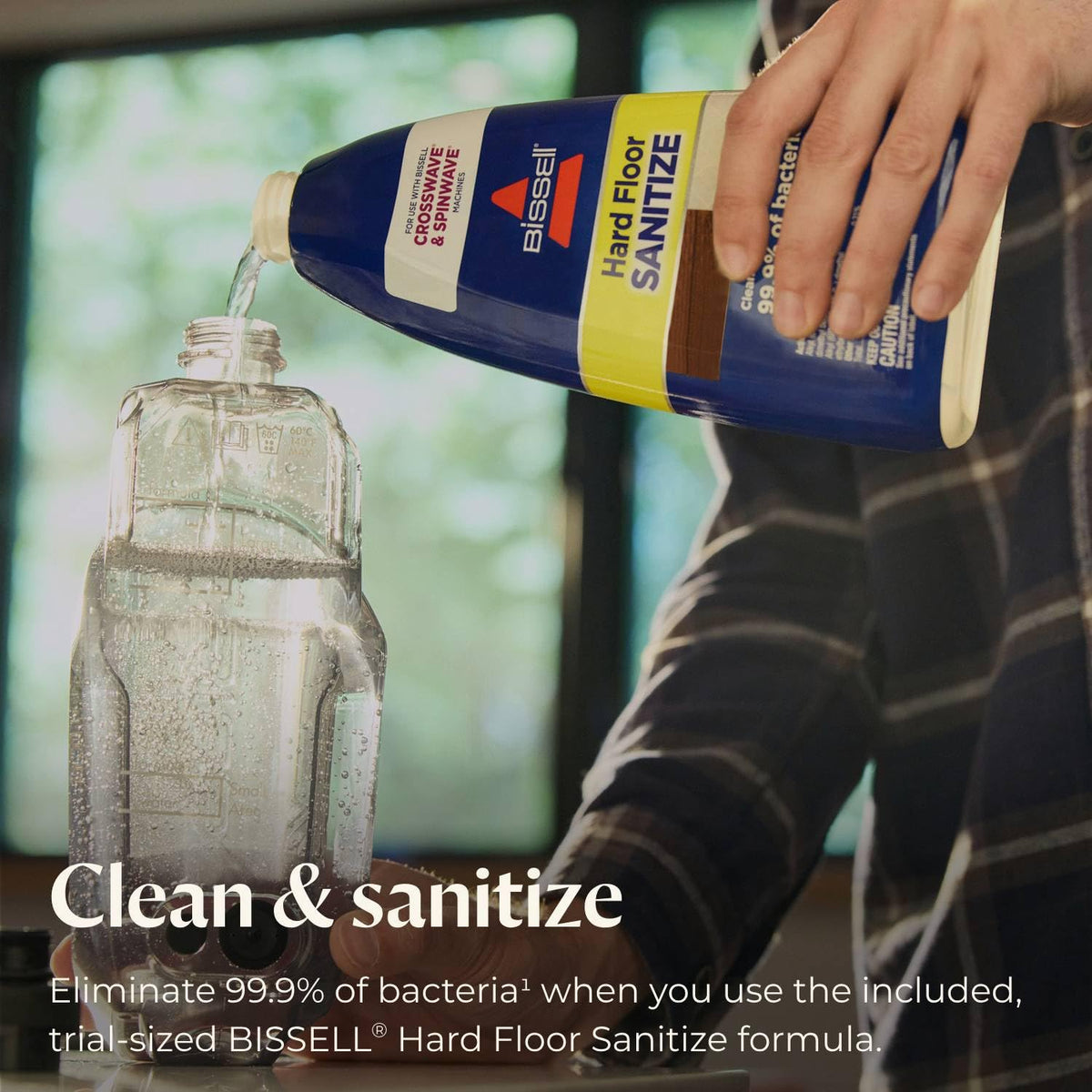 Bissell CrossWave HydroSteam pet-mess-cleanup tackles spills and stains