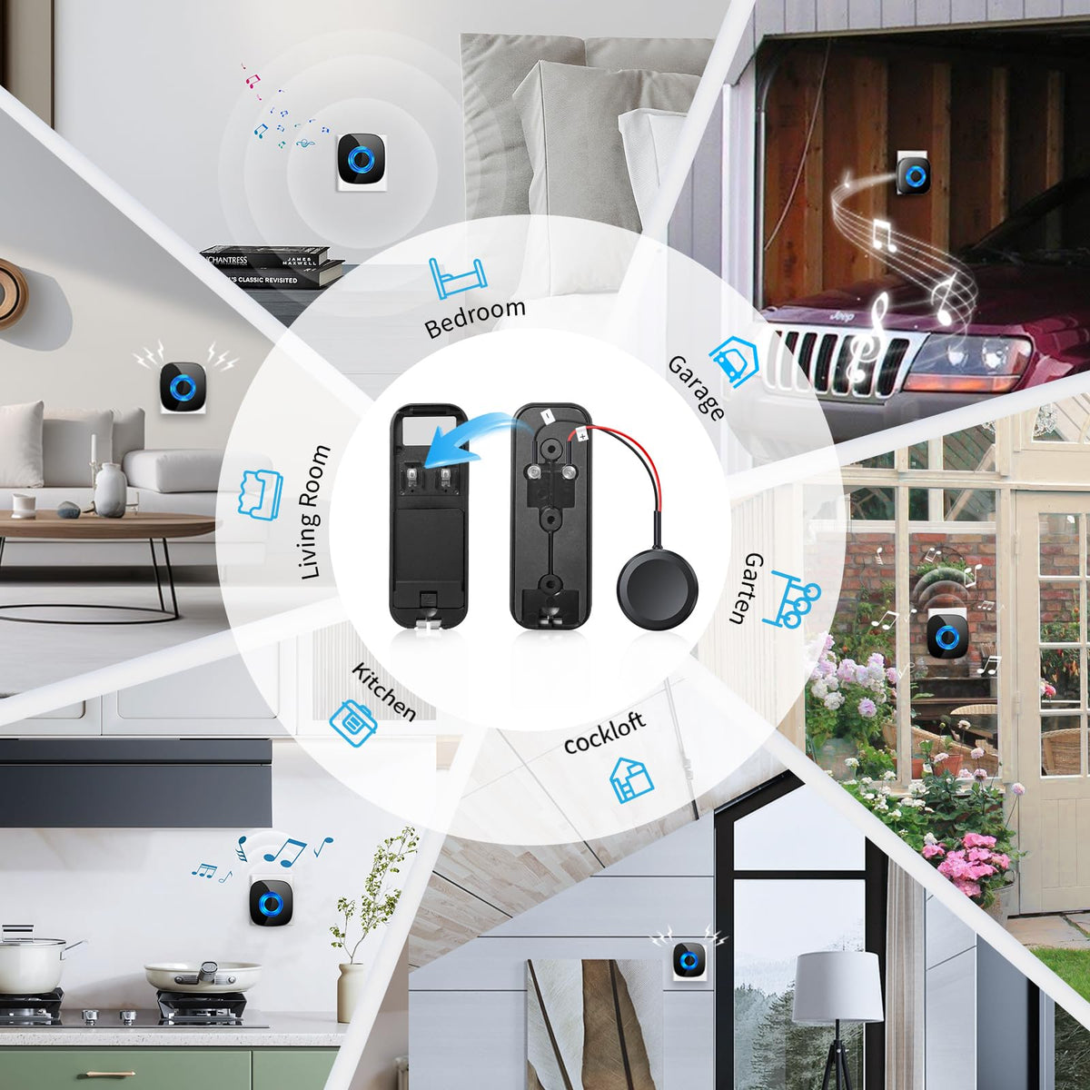Bistee 58 melodies offer customizable alerts for any mood