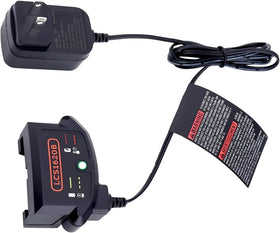 Biswaye 20V charger front view showcasing compact, space-saving design