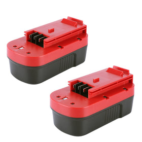 Biswaye 2-pack 18V Ni-Cd battery close-up, showcasing long-lasting power for cordless tools.