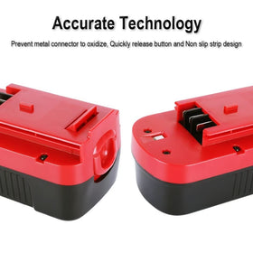 Biswaye battery on charger image shows plug-in convenience with compatible charger model.