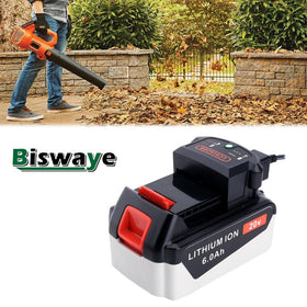 Biswaye compatibility with Black & Decker 20V batteries confirmed