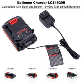 Biswaye LCS1620B compatible battery on charger for quick top-ups