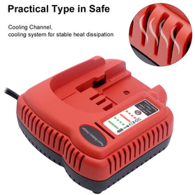 Biswaye multi-volt fast charger LED indicator displays charging status clearly.