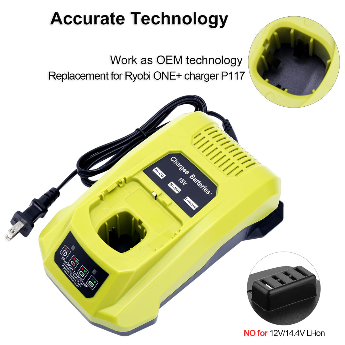 Biswaye P117 LED indicators guide charging and maintenance progress.