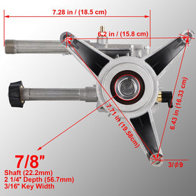 Biswing 3400 PSI pump with aluminum body for durable cleaning power