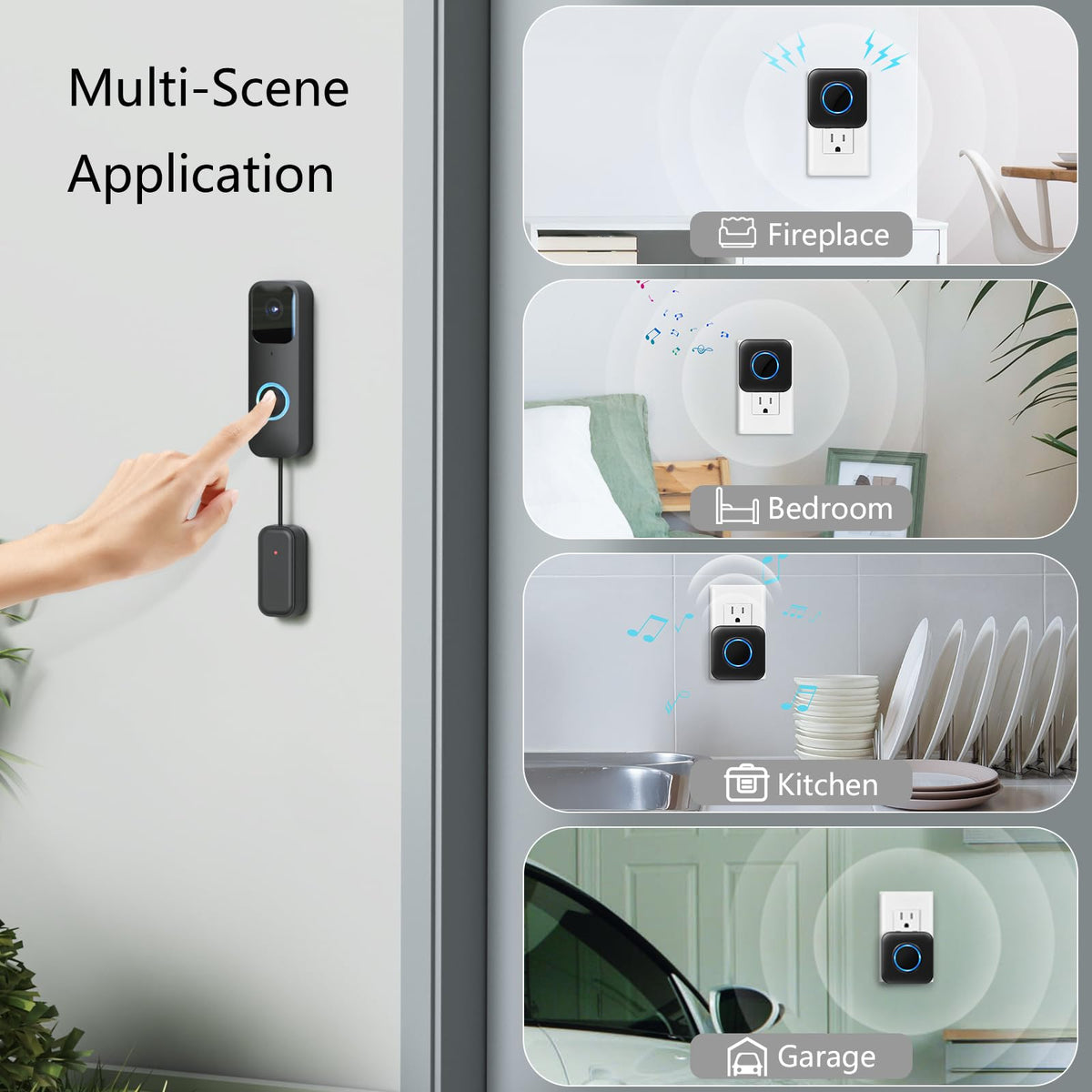 BITIWEND wired doorbell setup simplifies installation and pairing.