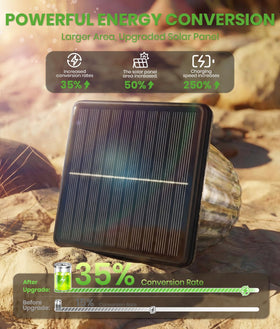 BITPOTT solar pathway light night-on shows auto dusk activation for easy evening lighting.
