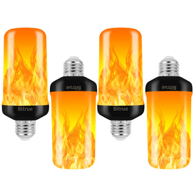 Bitrue LED flame light bulb with wobble flame for cozy ambience