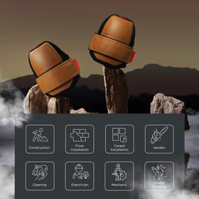 Biviwan leather knee pads offer durable, long-lasting protection.