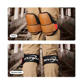 Biviwan knee pads suitable for contractors, carpenters, and DIY tasks.