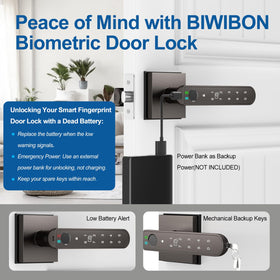 BIWIBON anti-peep keypad with random digits for PIN privacy