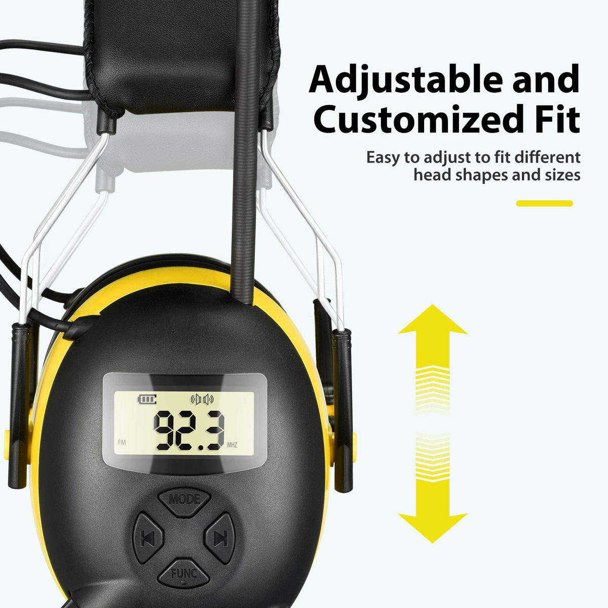BJKing sealed ear cups and foam offer sound isolation during construction