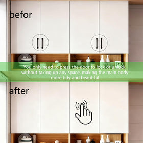 bjsdkff drawer and door magnet latch package ready to install