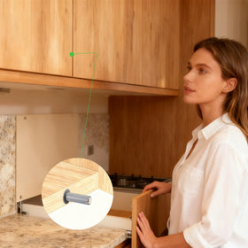 bjsdkff gray soft-close closer demonstrates quiet operation