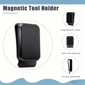 bjsdkff Tool holster with hard plastic construction for durable magnets