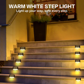BKBB PPBB solar step light on deck with even illumination