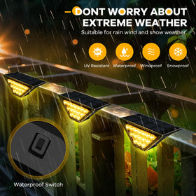 BKBB PPBB waterproof IP65 step light withstands rain and snow while guiding entryways