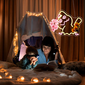 bkuupau neon sign USB powered for flexible placement anywhere