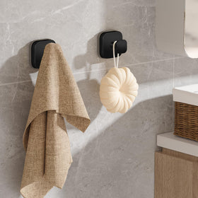 BKV heavy-duty suction cup hook providing strong hold on glass shower surface