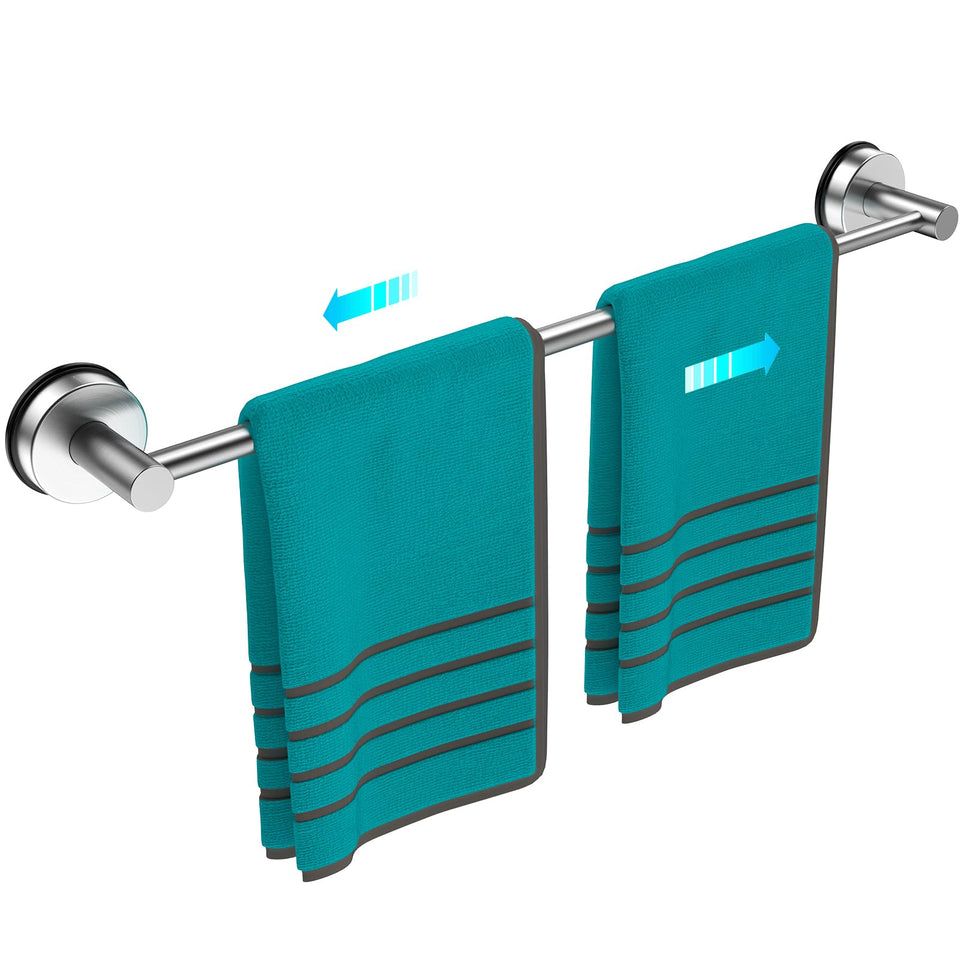 BKV towel bar 12-21 inch extendable for versatile towel storage.