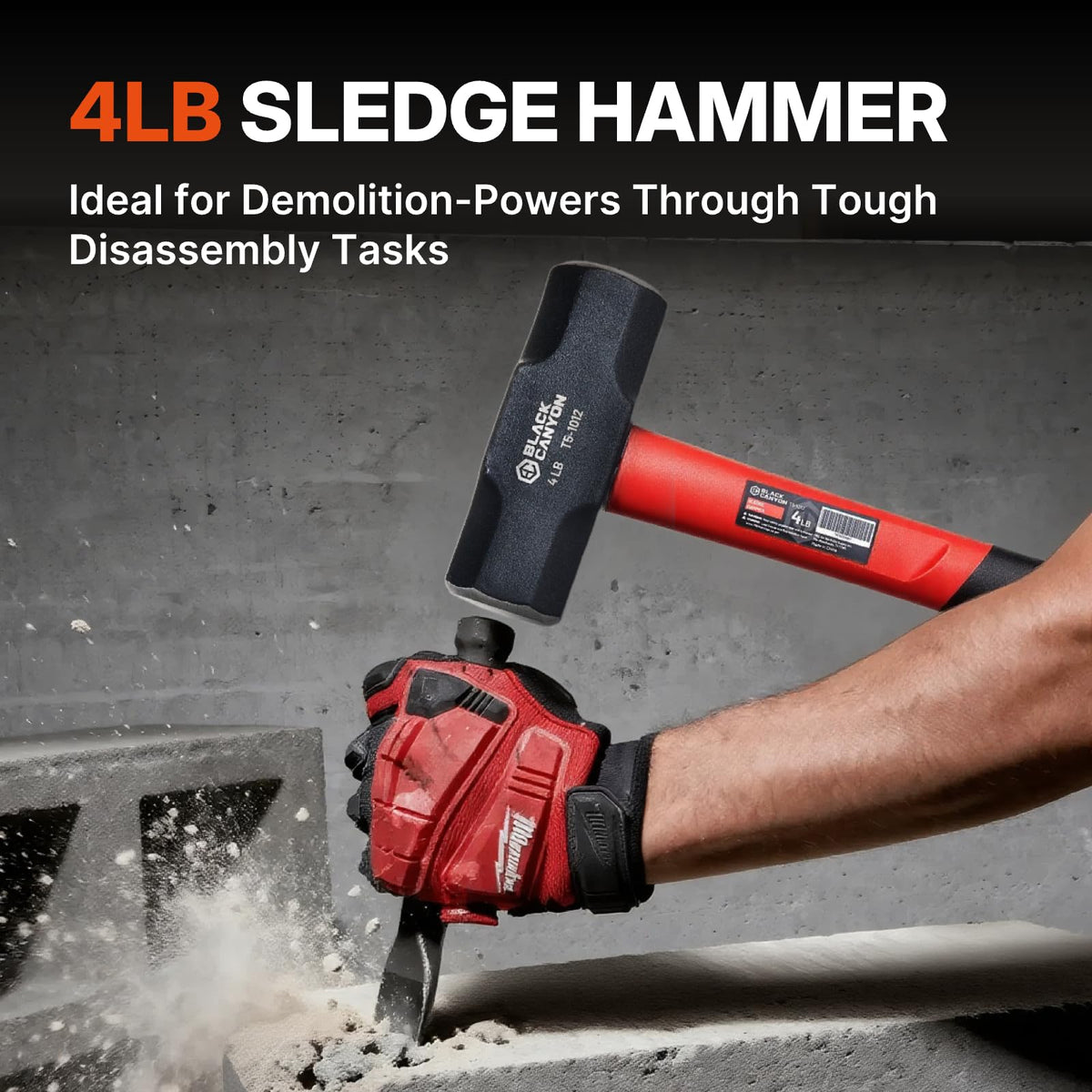 BLACK CANYON dual-material handle balances strength and comfort