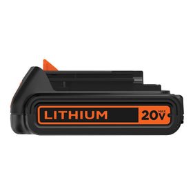 BLACK+DECKER 20V Max battery in use powering a cordless tool for quick home tasks