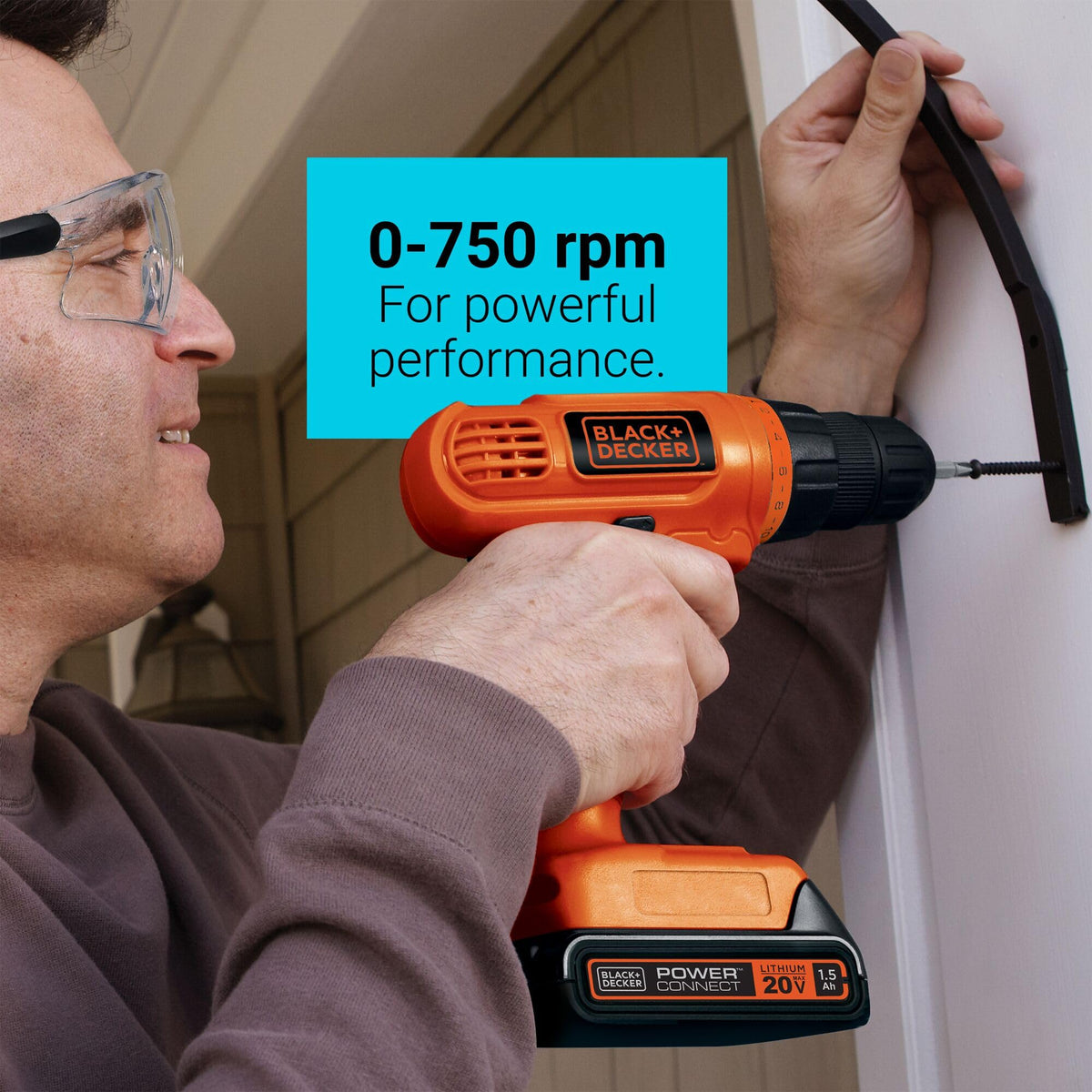30-piece accessory set from BLACK+DECKER included in the kit.