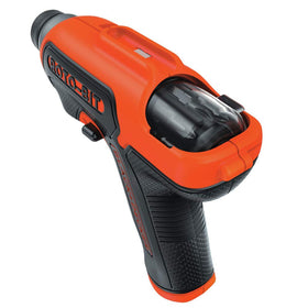 BLACK+DECKER 8 bits included for versatile fastening tasks.